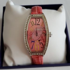 **free with any purchase** Quirky pink womens watch